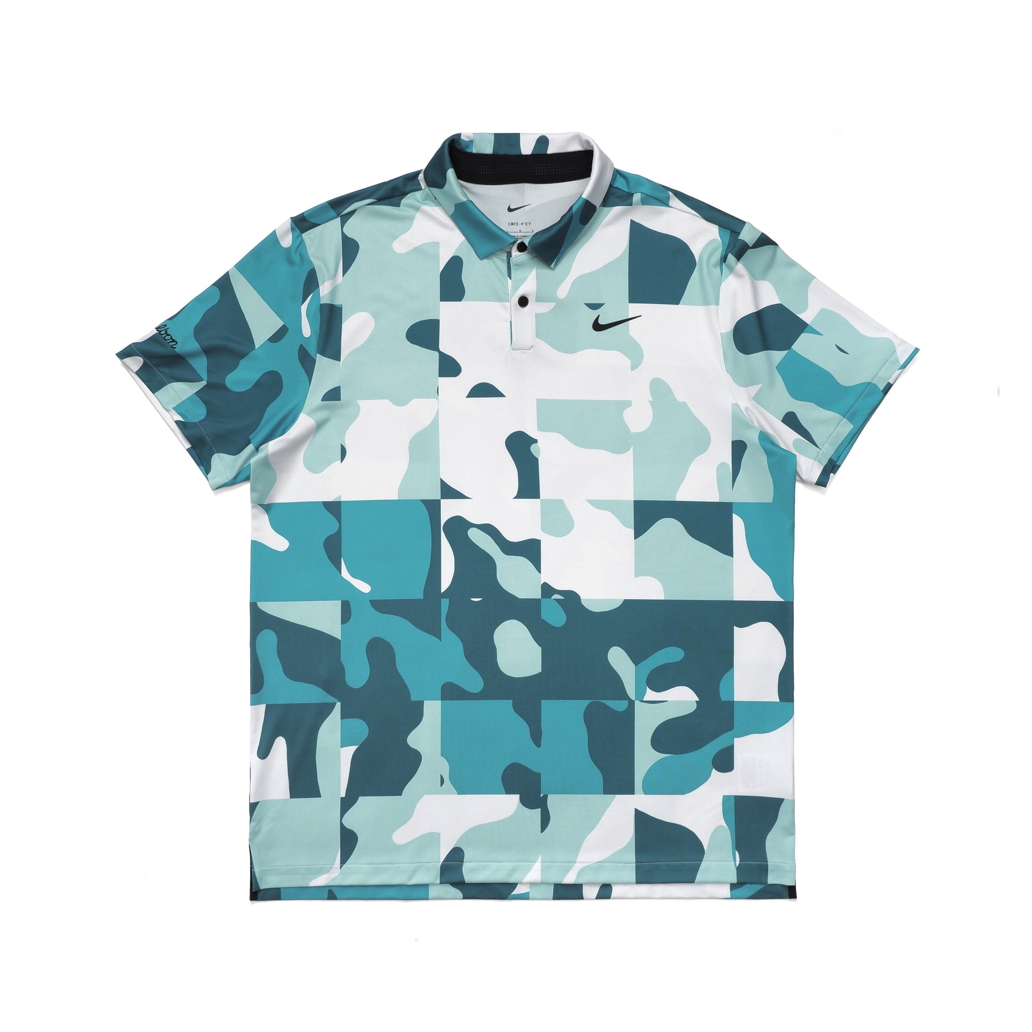 Malbon x Nike Dri-Fit Camo Grid Tour Polo